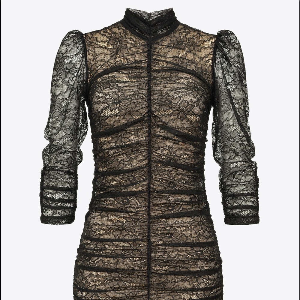 Pinko”STRETCHY LACE MINI DRESS”